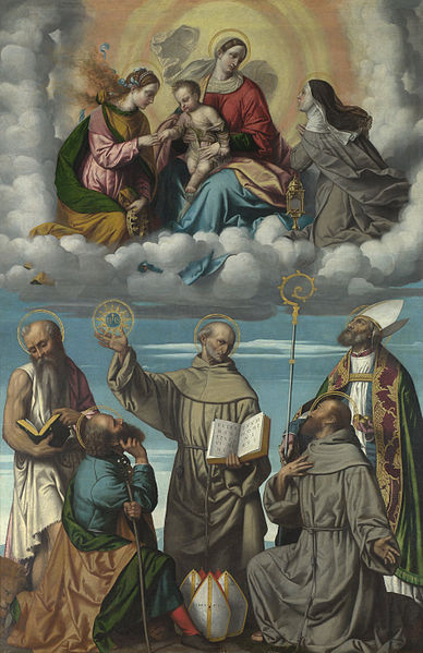 The Virgin and Child with Saint Bernardino and Other Saints